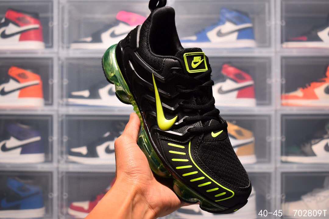 Men 2019 Nike Air Max Ferrari 2 Black Green Yellow Shoes